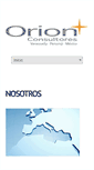 Mobile Screenshot of orionconsultores.com